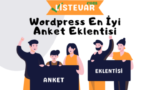 En iyi Wordpress Anket Eklentileri