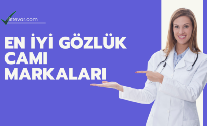 En iyi 5 Gözlük Camı Markaları